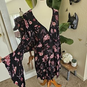 Floral Long Sleeve Dress